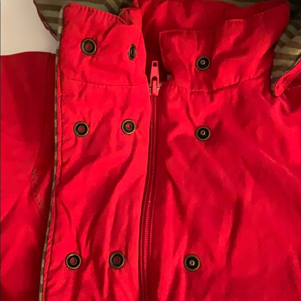Adorable Red Winter/fall Coat - Picture 4 of 8